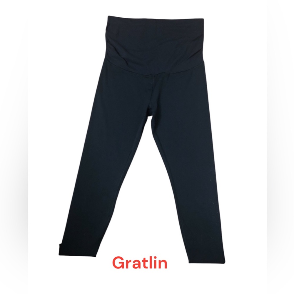 Gratlin Over the Belly Maternity Leggings Black XL/14